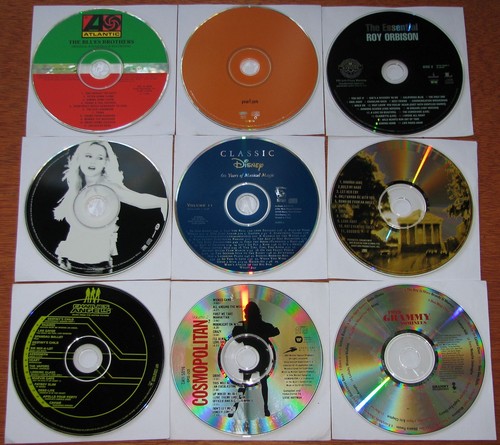 Mixed vintage music s - vintage, cd's