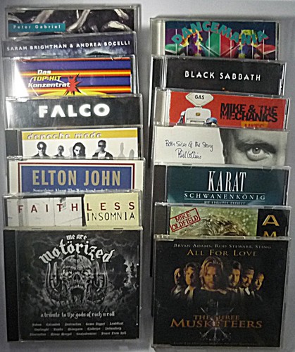 Auswahl rock metal pop - cd, auswahl: