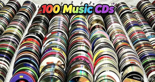 Lot 100 discs - cd,